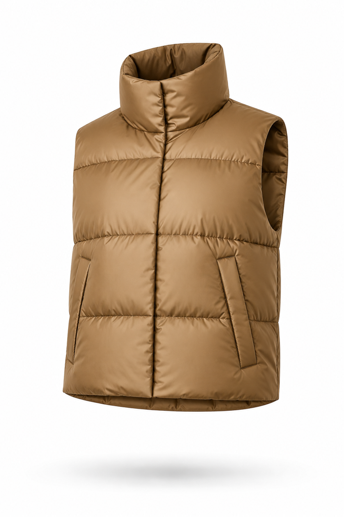 DOWN VEST - BLACK