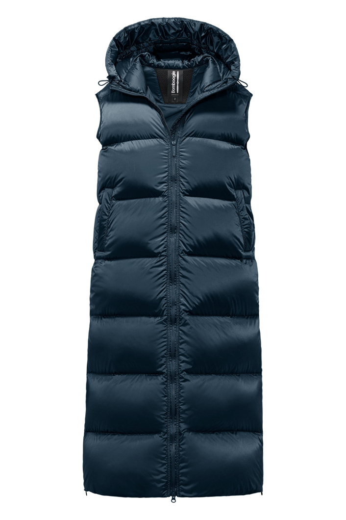 DOWN VEST - POSEIDON BLUE