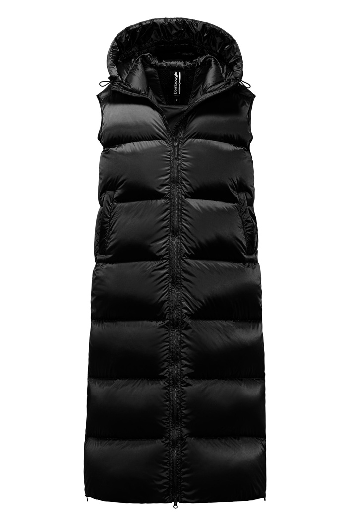 DOWN VEST - BLACK