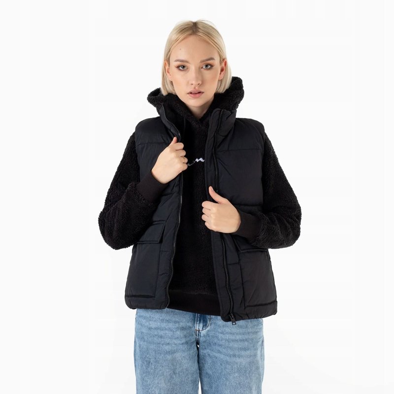 DOWN VEST - BLACK