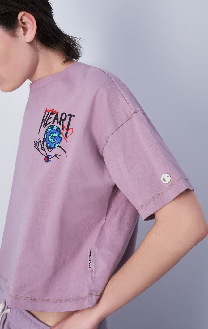 T-SHIRT - PURPLE SAGE