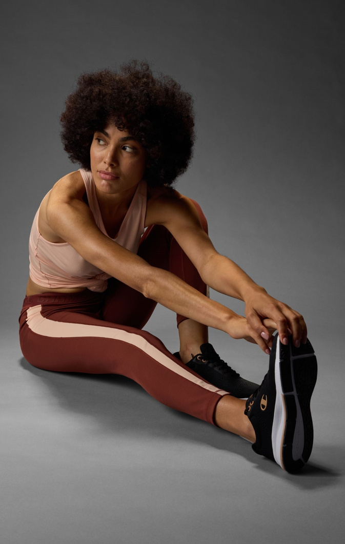 LEGGINGS - HEATHER CHARCOAL / EARTH