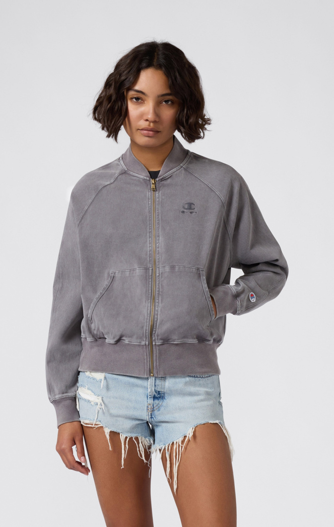 BOMBER - FLAT GREY