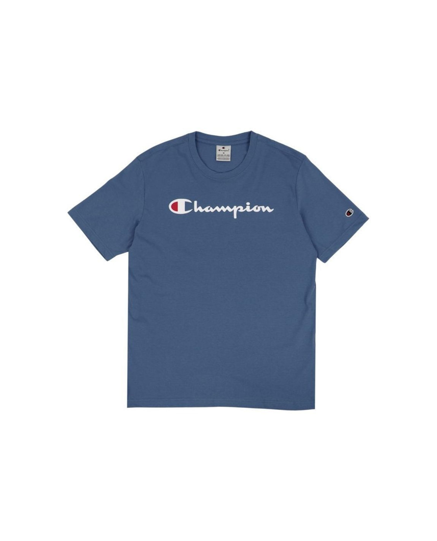 T-SHIRT SHORT SLEEVE - TEAL BLUE