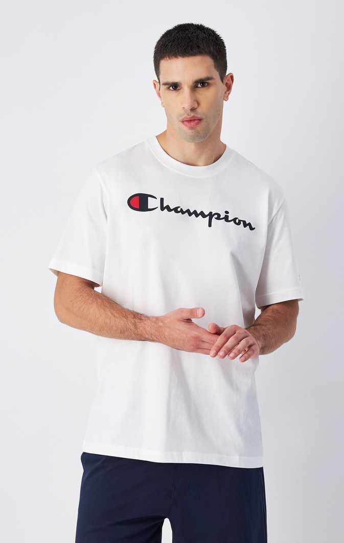 T-SHIRT SHORT SLEEVE - WHITE - HEATHER (NON - SOLID)
