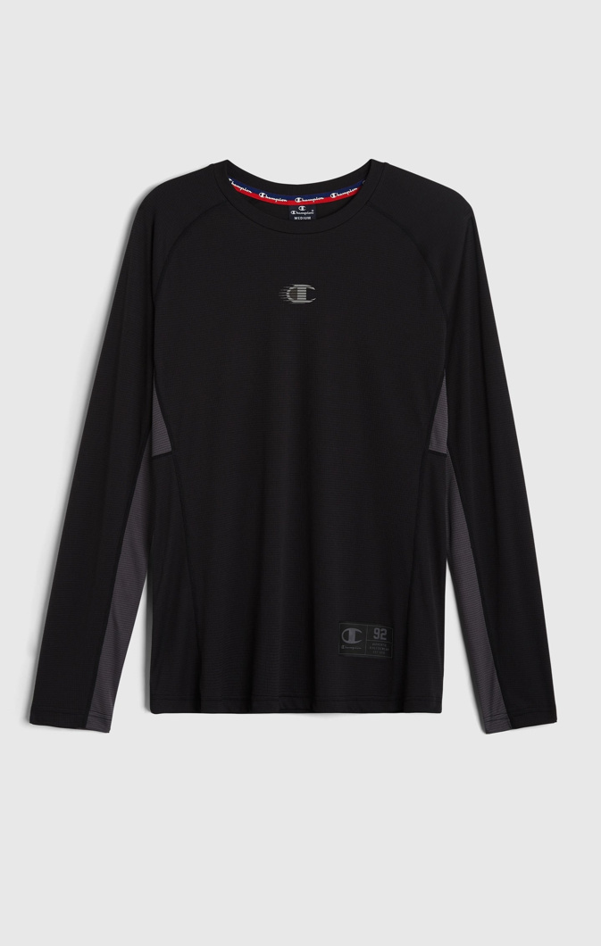 T-SHIRT LONG SLEEVE - NEW BLACK / PHANTOM
