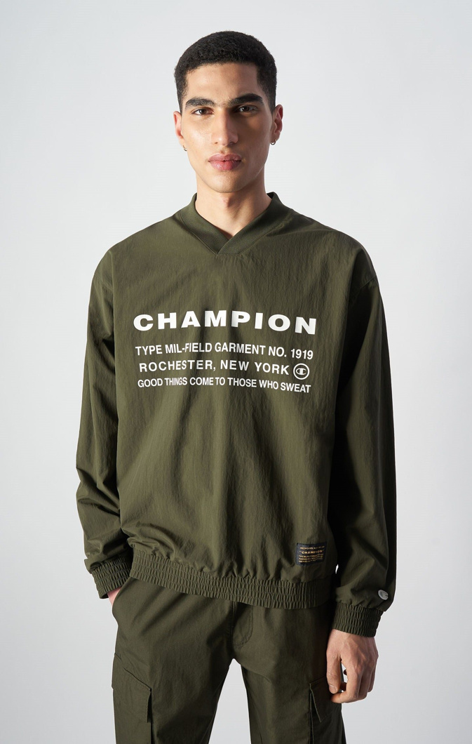 PULLOVER - FOREST GREEN