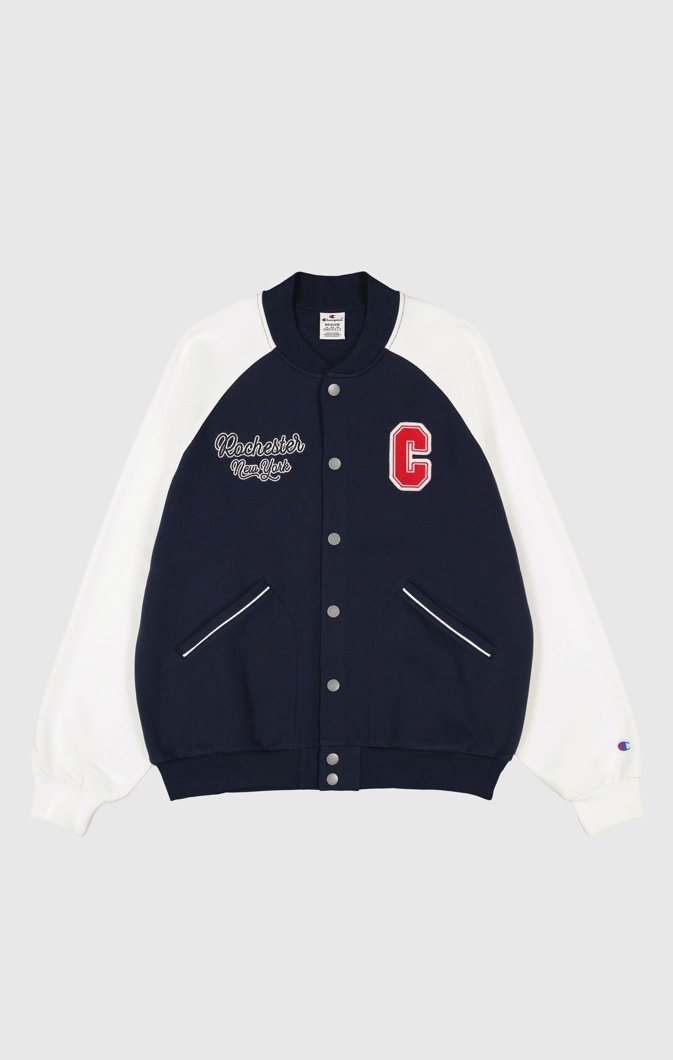 BOMBER - NEW NAVY / WHITE / WHITE
