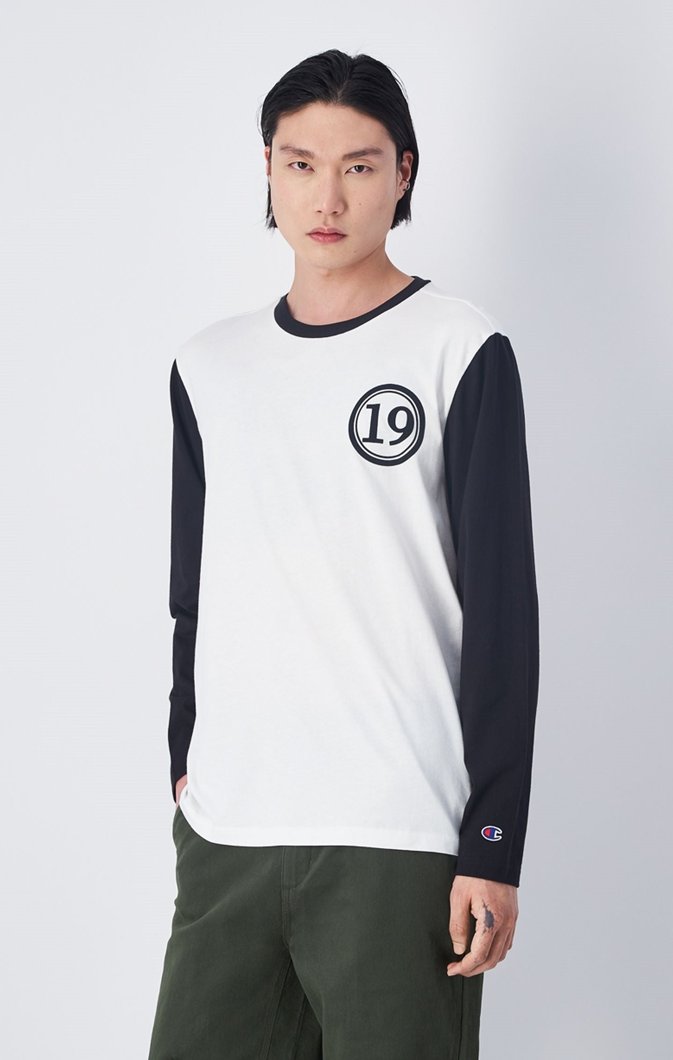 T-SHIRT LONG SLEEVE - BLUE NAVY