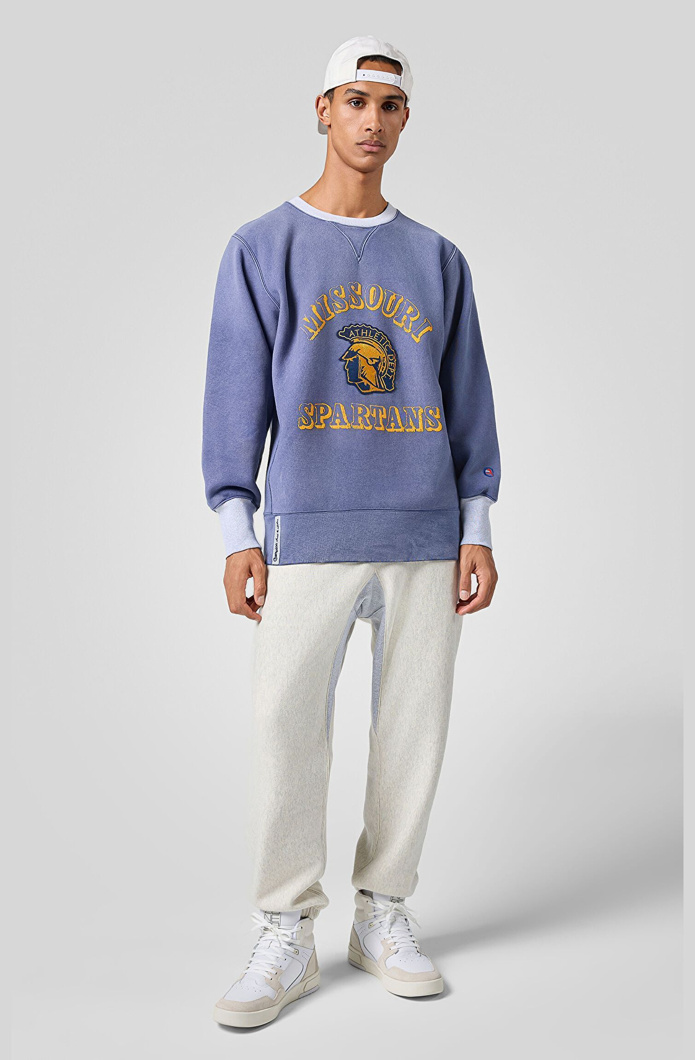 SPORT PANTS - OATMEAL HEATHER MELANGE / LIGHT OXFORD GREY MELANGE