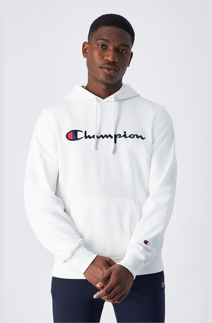SWEATSHIRT - WHITE - HEATHER (NON - SOLID)