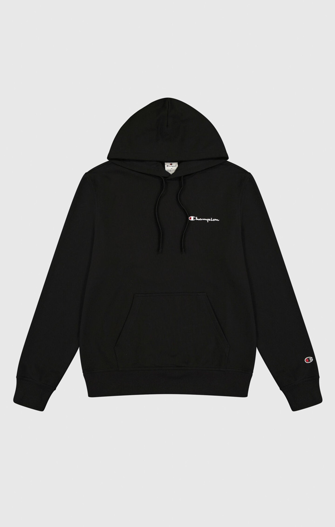 HOODED SWEATSHIRT - NEW BLACK - HEATHER (NON - SOLID)