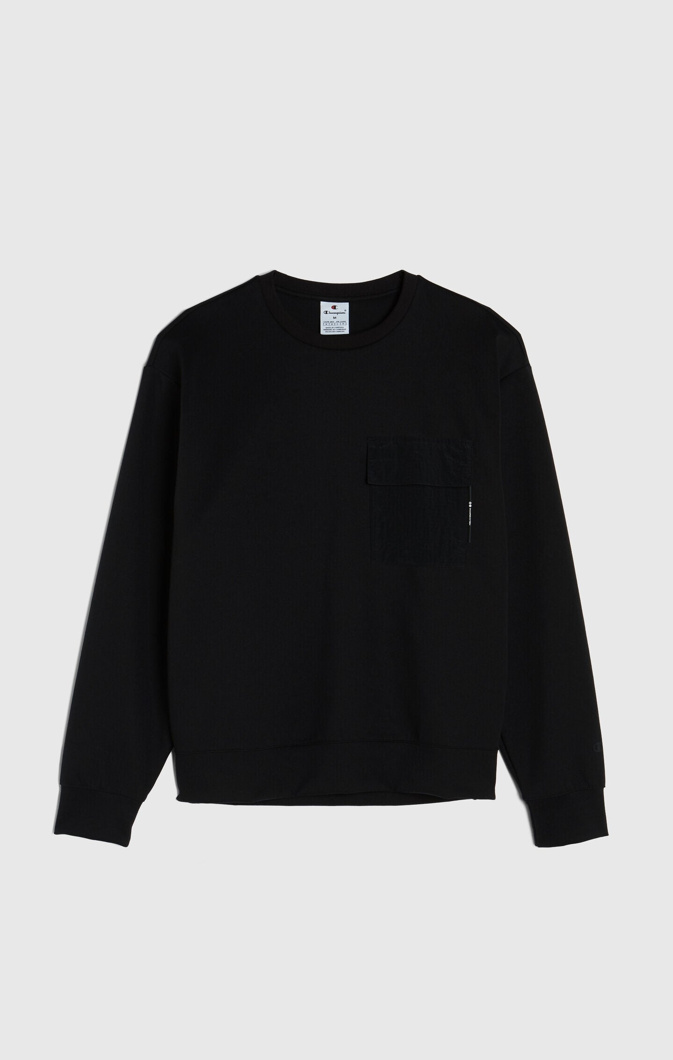 CREWNECK - NEW BLACK / NEW BLACK