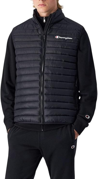 DOWN VEST - NEW BLACK
