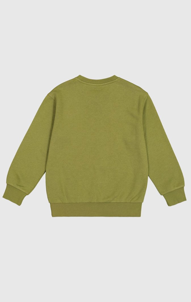 CREWNECK - OLIVE GREEN