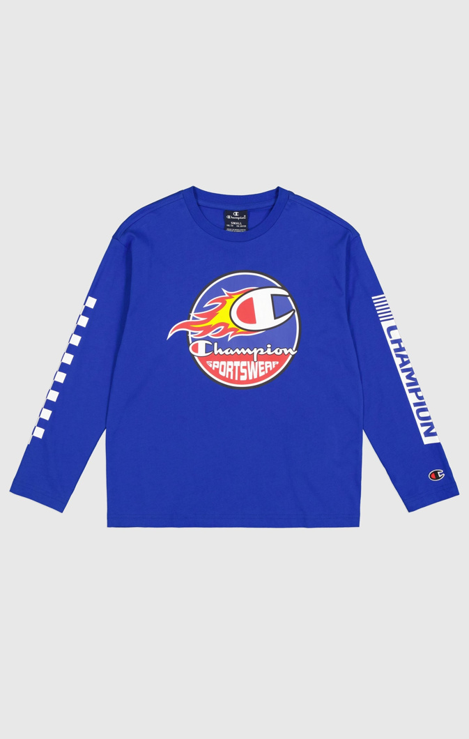 T-SHIRT LONG SLEEVE - NAUTICAL BLUE