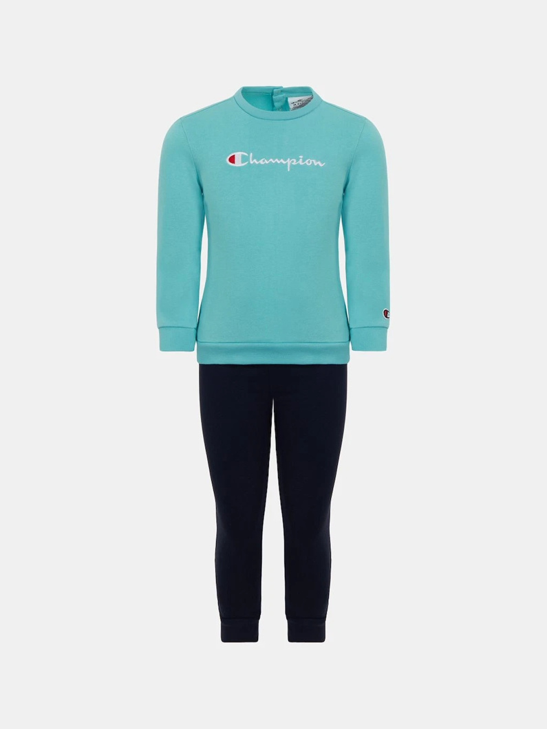 SWEATSUIT - AQUA BLUE / NEW NAVY