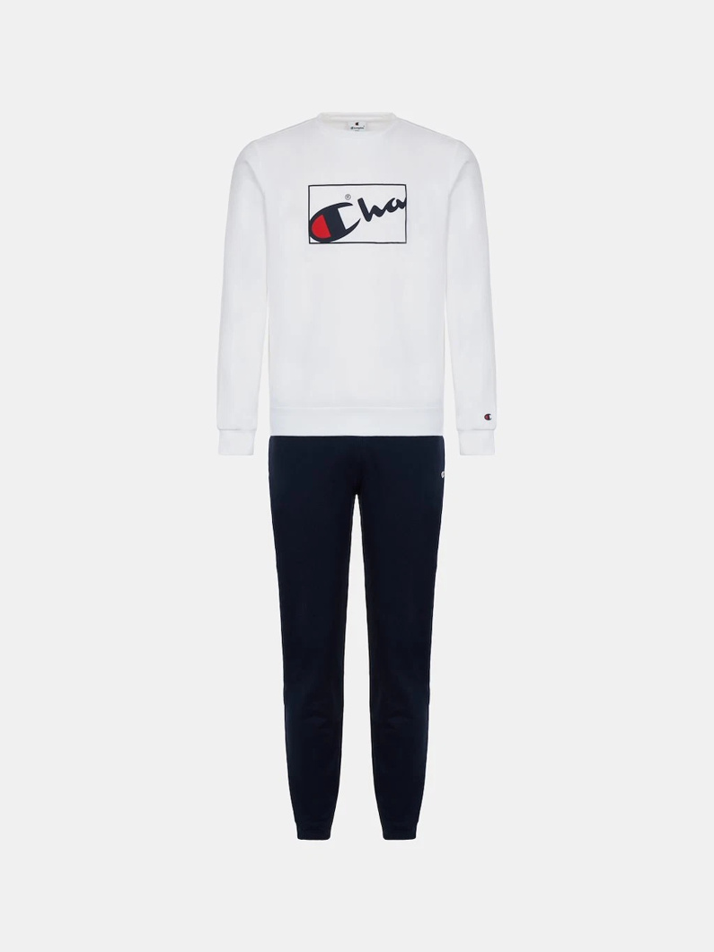 SWEATSUIT - WHITE / NEW NAVY