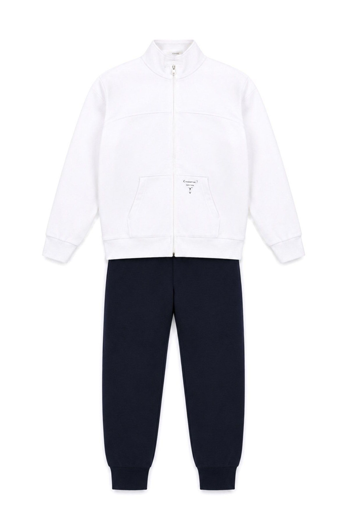 TRACKSUIT - WHITE / NEW NAVY