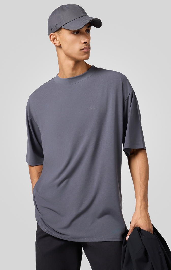 T-SHIRT SHORT SLEEVE - MEDIUM GRAY