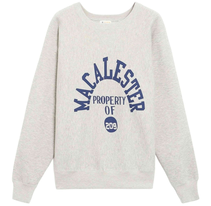 CREWNECK - SILVER GRAY