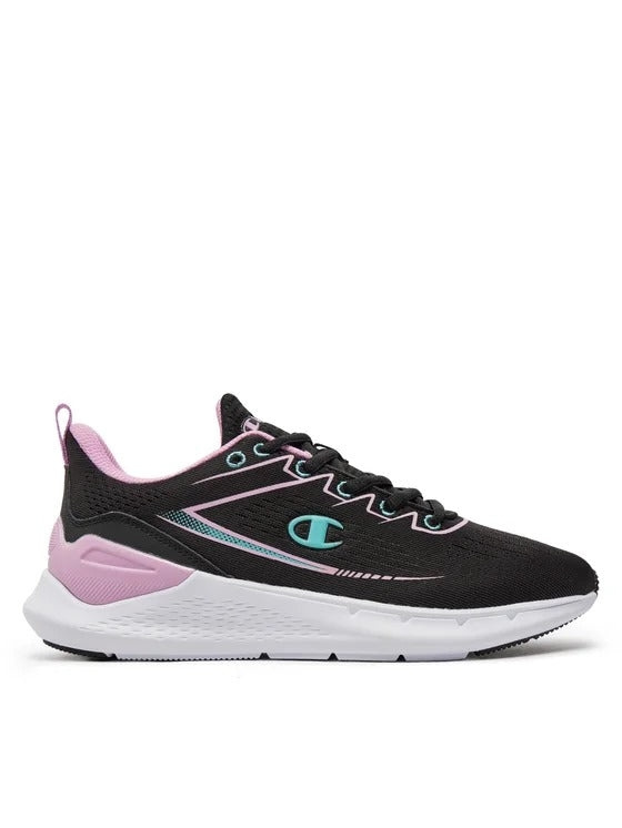 LOW SNEAKERS - NEW BLACK / FUCHSIA / LIL