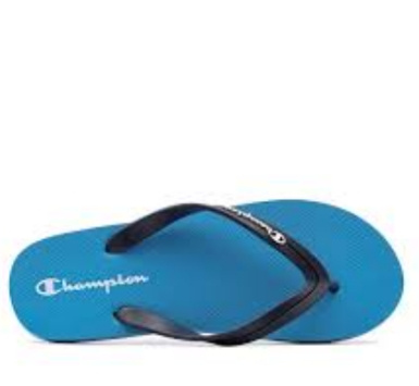 SLIDES - ROYAL BLUE / WHITE