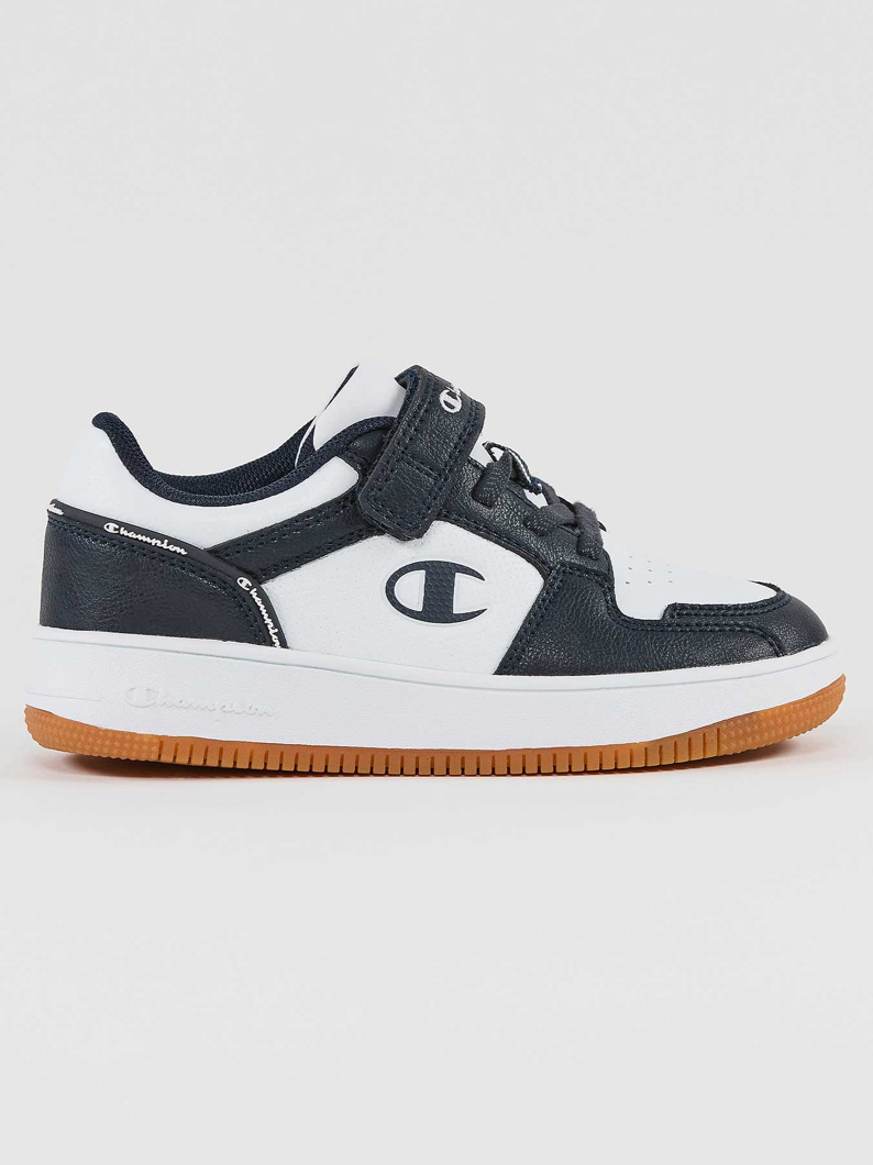 LOW SNEAKERS - WHITE / NEW NAVY / GUM