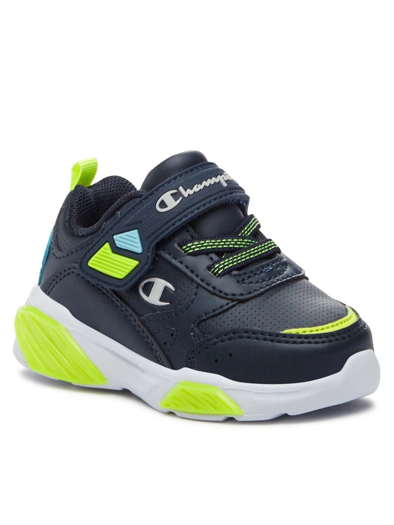 LOW SNEAKERS - NEW NAVY / YELLOW
