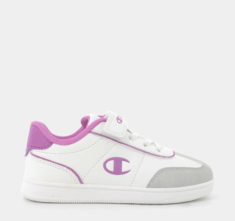 LOW SNEAKERS - WHITE / BRIGHT PINK