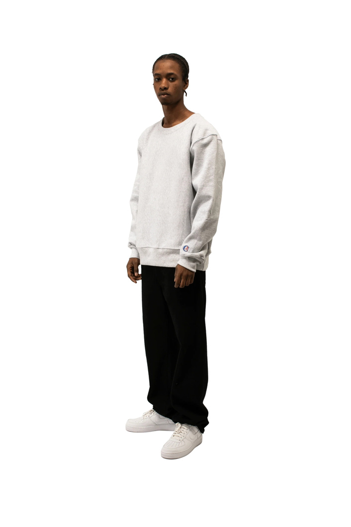 CREWNECK - GFS SILVER GREY
