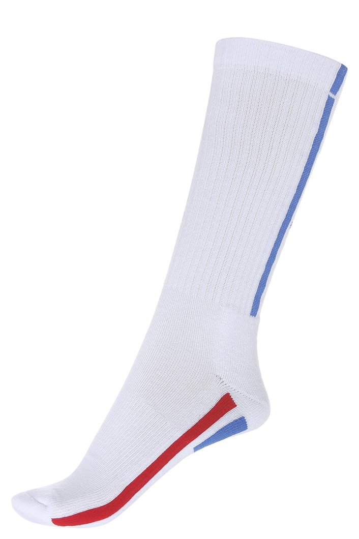 SOCKS - WHITE/RED