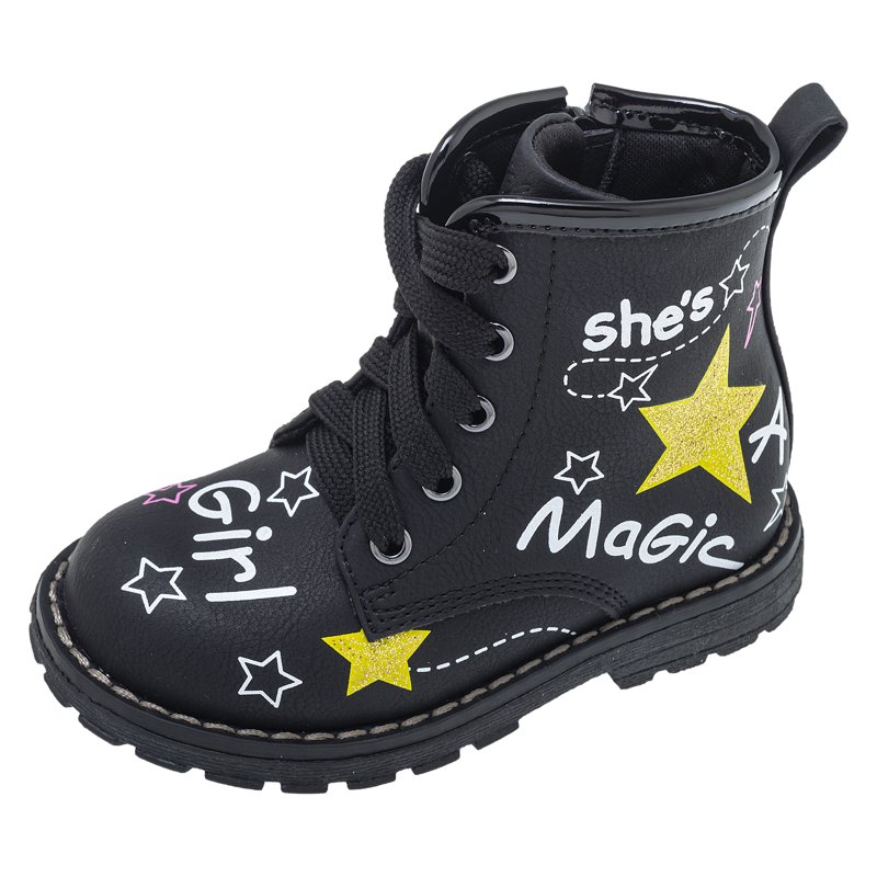ANKLE BOOTS - BLACK