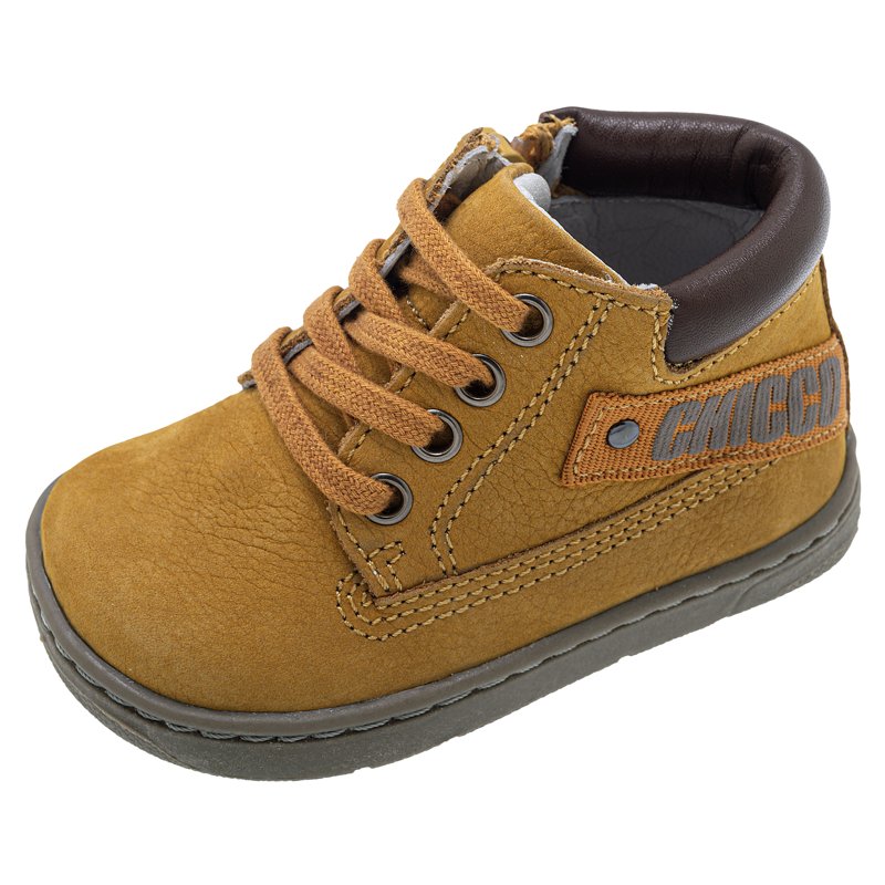 ANKLE BOOTS - OCHRE