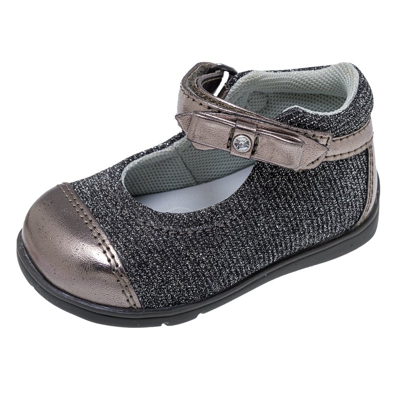 BALLET FLATS - STEEL