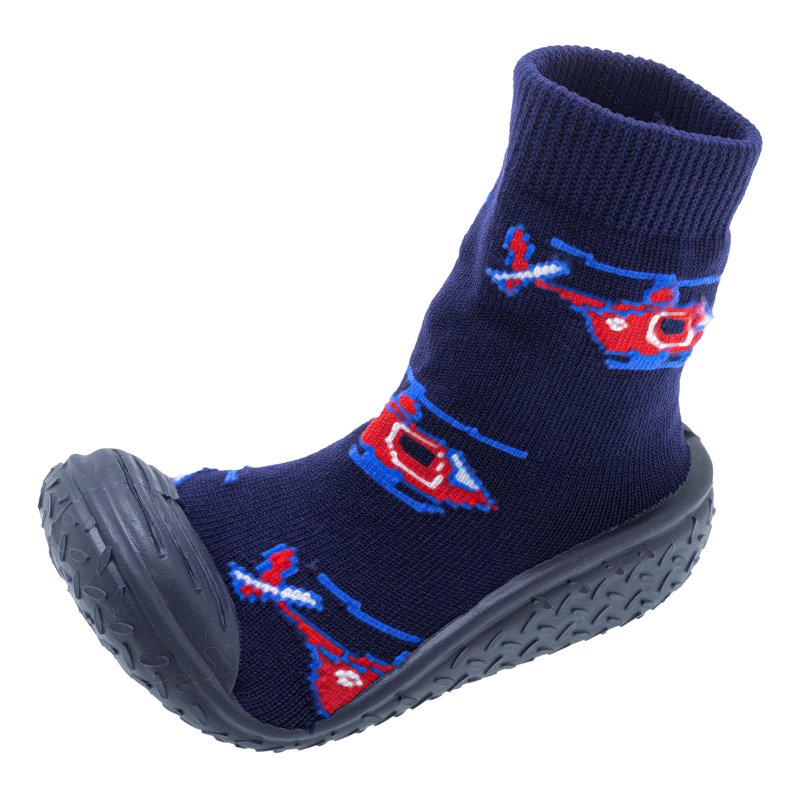 SLIPPERS - DARK BLUE