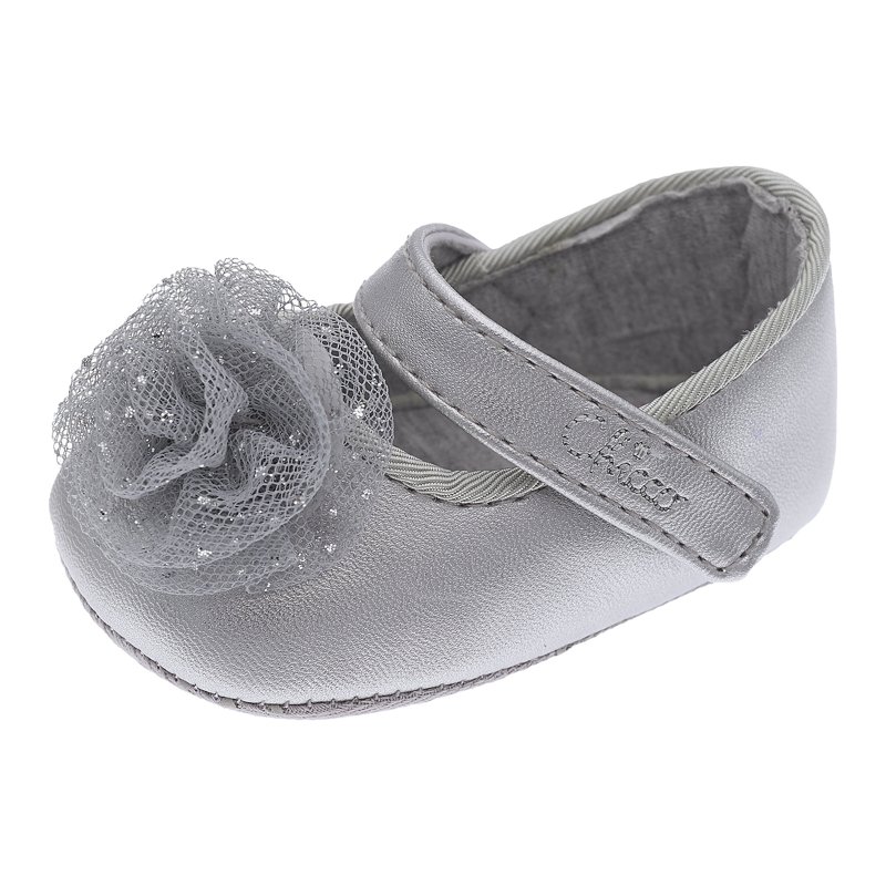 BALLET FLATS - SILVER