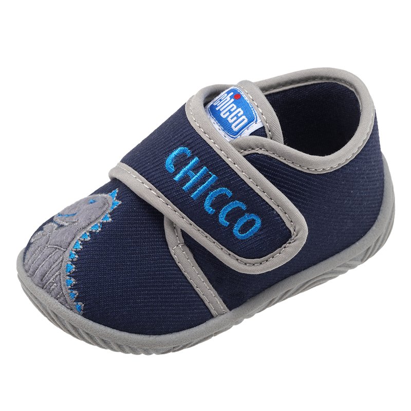 SLIPPERS - DARK BLUE