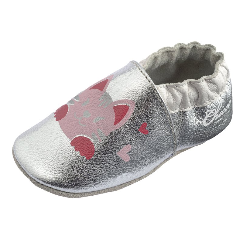 SLIPPERS - SILVER