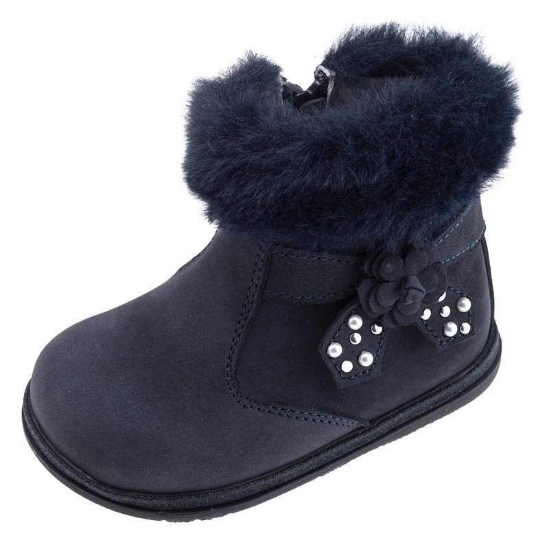 ANKLE BOOTS - DARK BLUE