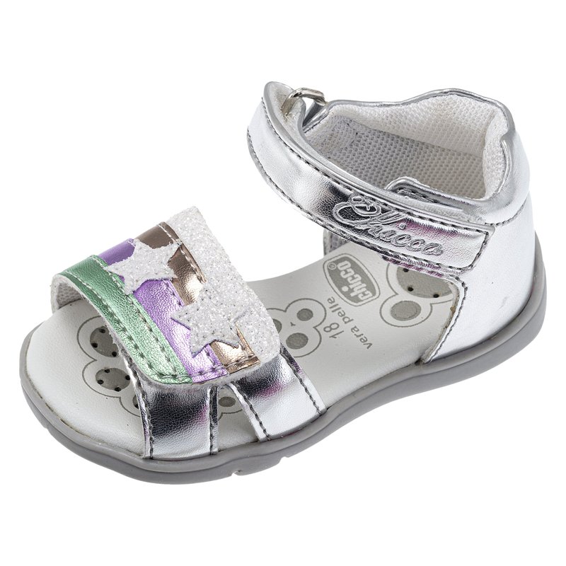 SANDALS - LILAC PRINTED