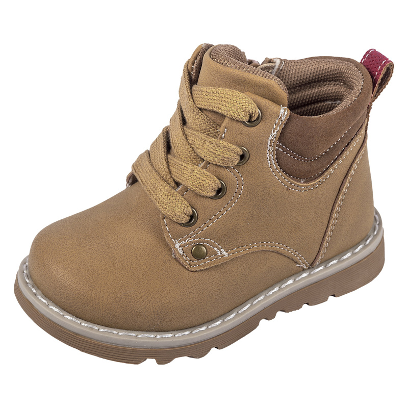 ANKLE BOOTS - OCHRE