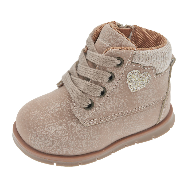 ANKLE BOOTS - BEIGE