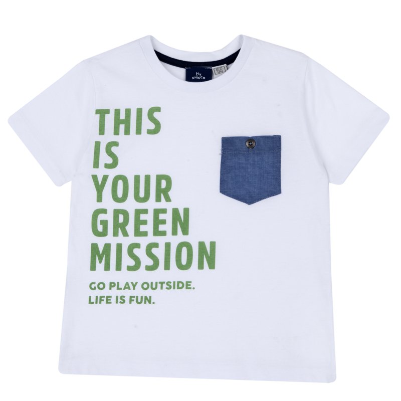 T-SHIRT SHORT SLEEVE - WHITE