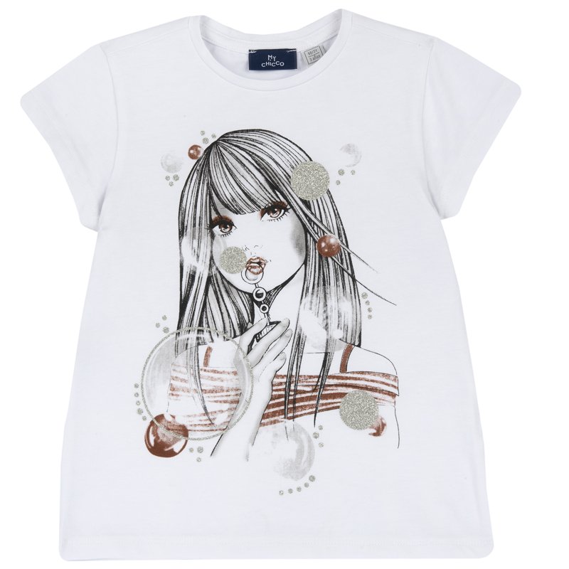 T-SHIRT SHORT SLEEVE - WHITE