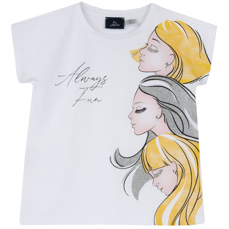T-SHIRT SHORT SLEEVE - WHITE