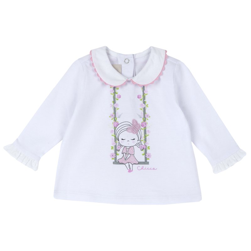 T-SHIRT LONG SLEEVE - WHITE