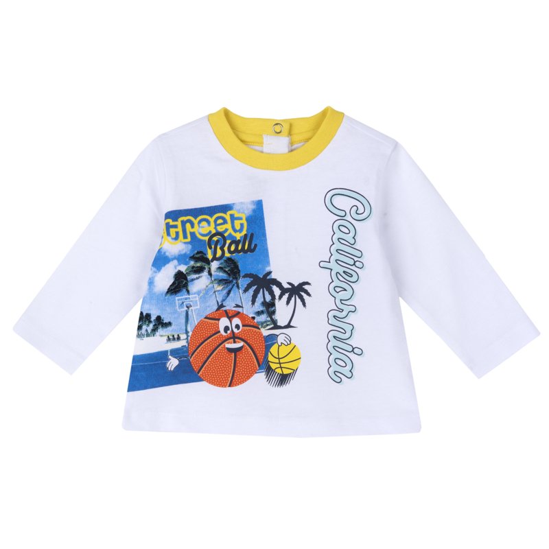 T-SHIRT LONG SLEEVE - WHITE