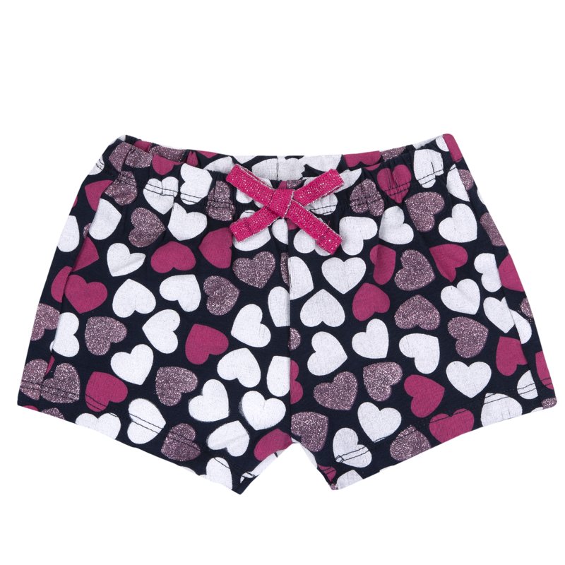 SHORTS - BLUE PRINTED