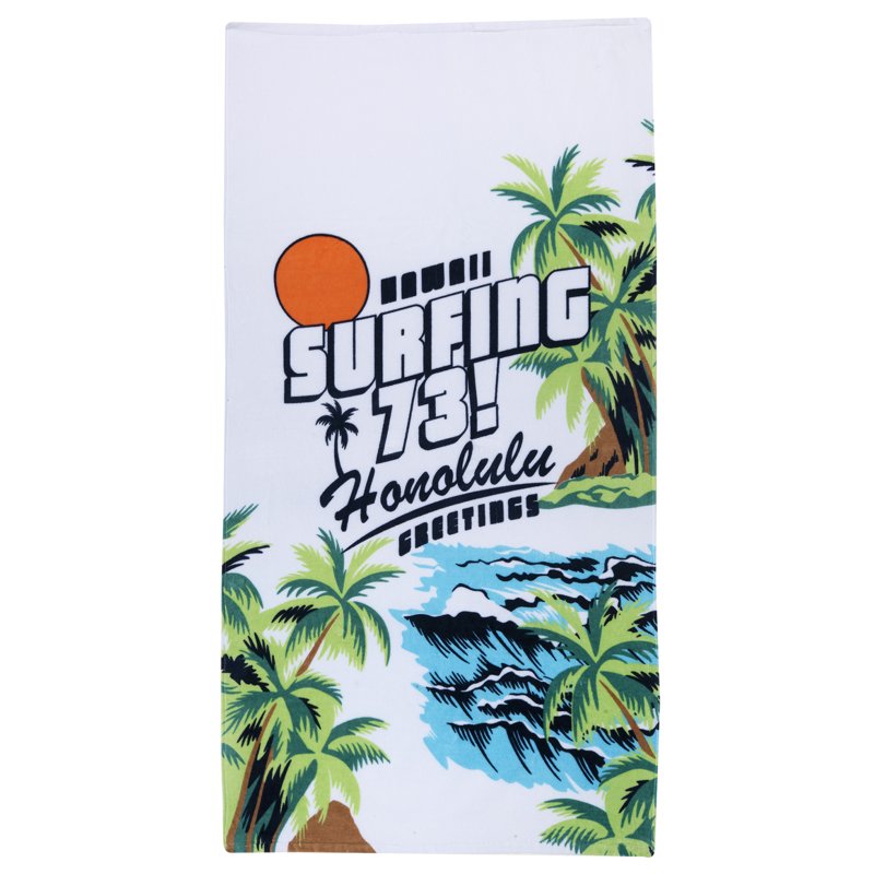 BEACH TOWEL - WHITE